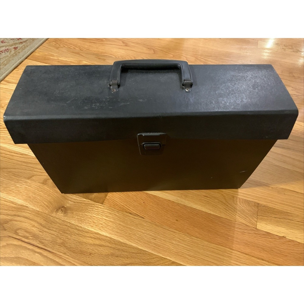 19 Pocket Expanding Box File Organizer Paper Documents Folder Case 15.5" X 10"